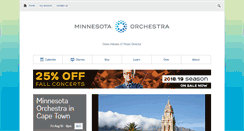 Desktop Screenshot of minnesotaorchestra.org